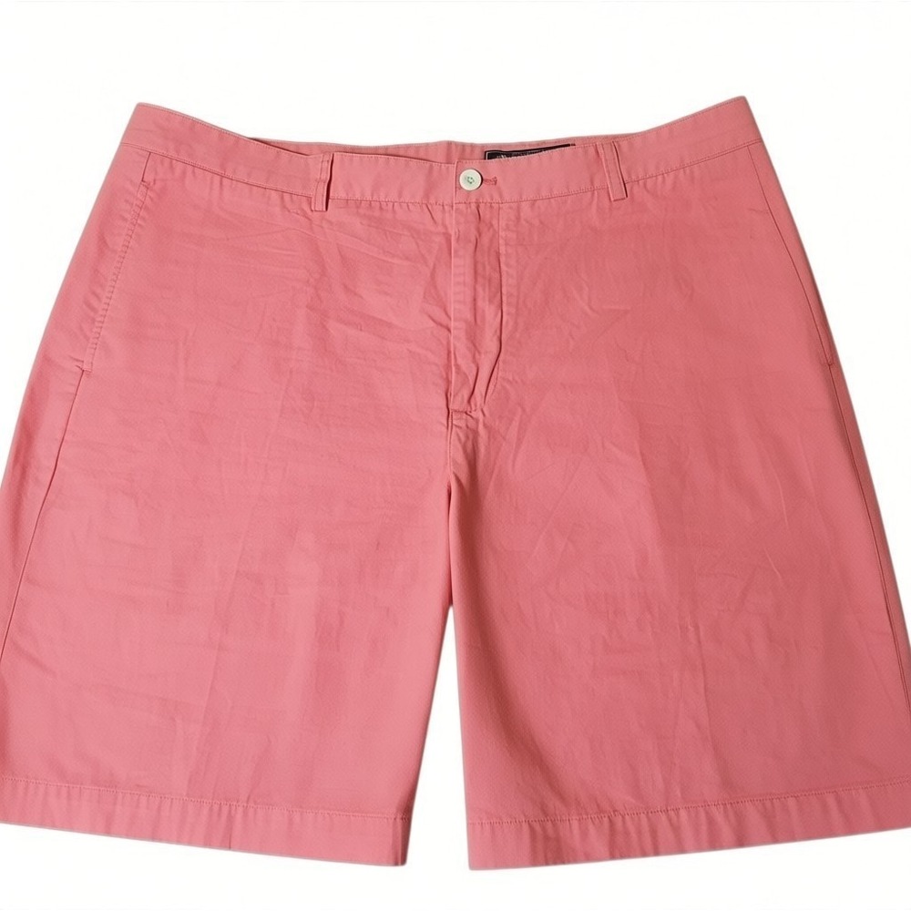 Vineyard Vines Mens 40 Golf Chinos Shorts Salmon Pink Whale Beach‎ 9.5" Inseam